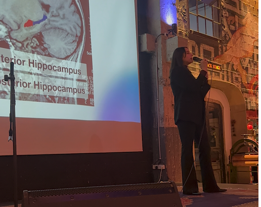 محاضرة أمام جمهور